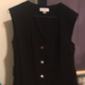 Black Calvin Klein Dress with buttons